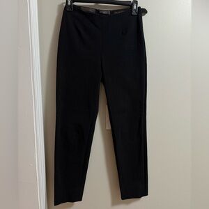 Peserico Black Cigarette Cropped Women’s Pants size 38/XS